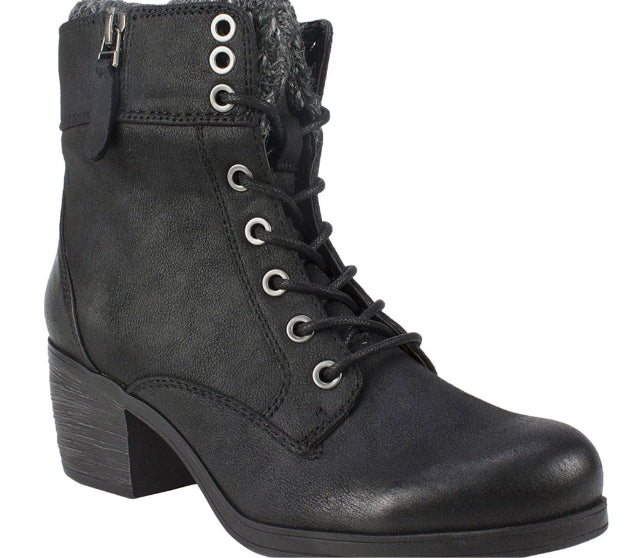 White Mountain Women's Stevens Boot Black Size 6.5 M