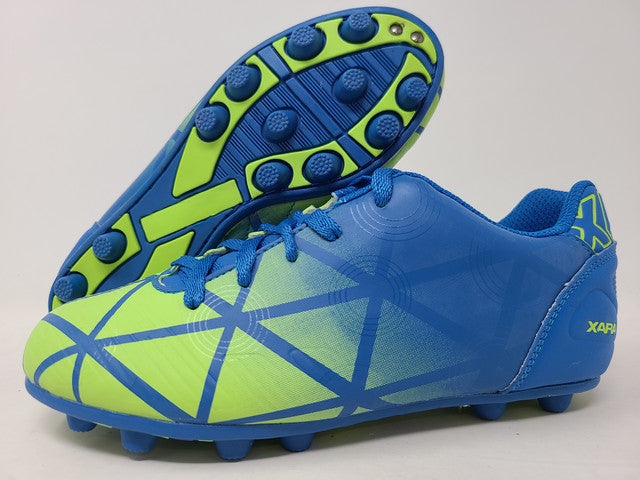 Xara Boy'S Illusion Fg Soccer Shoe Royal/Neon Green Size 2.5 M Us Little Kid